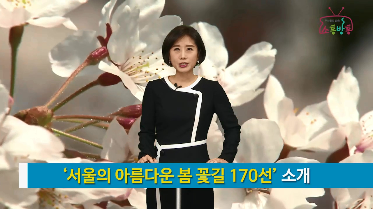 소통방통(17.3.28.화.801회)-(서울의 아름다운 봄 꽃길 170선 소개)