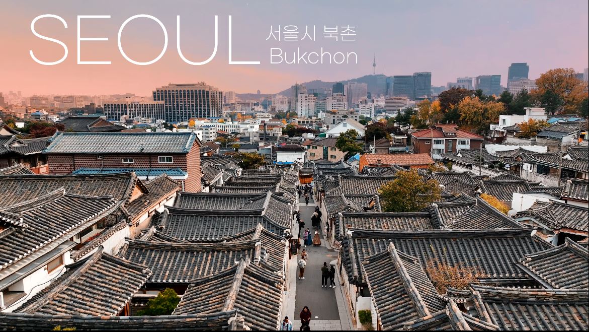 서울의 아름다운 북촌ㅣ북촌 한옥마을 드론영상ㅣ서울영상크리에이터