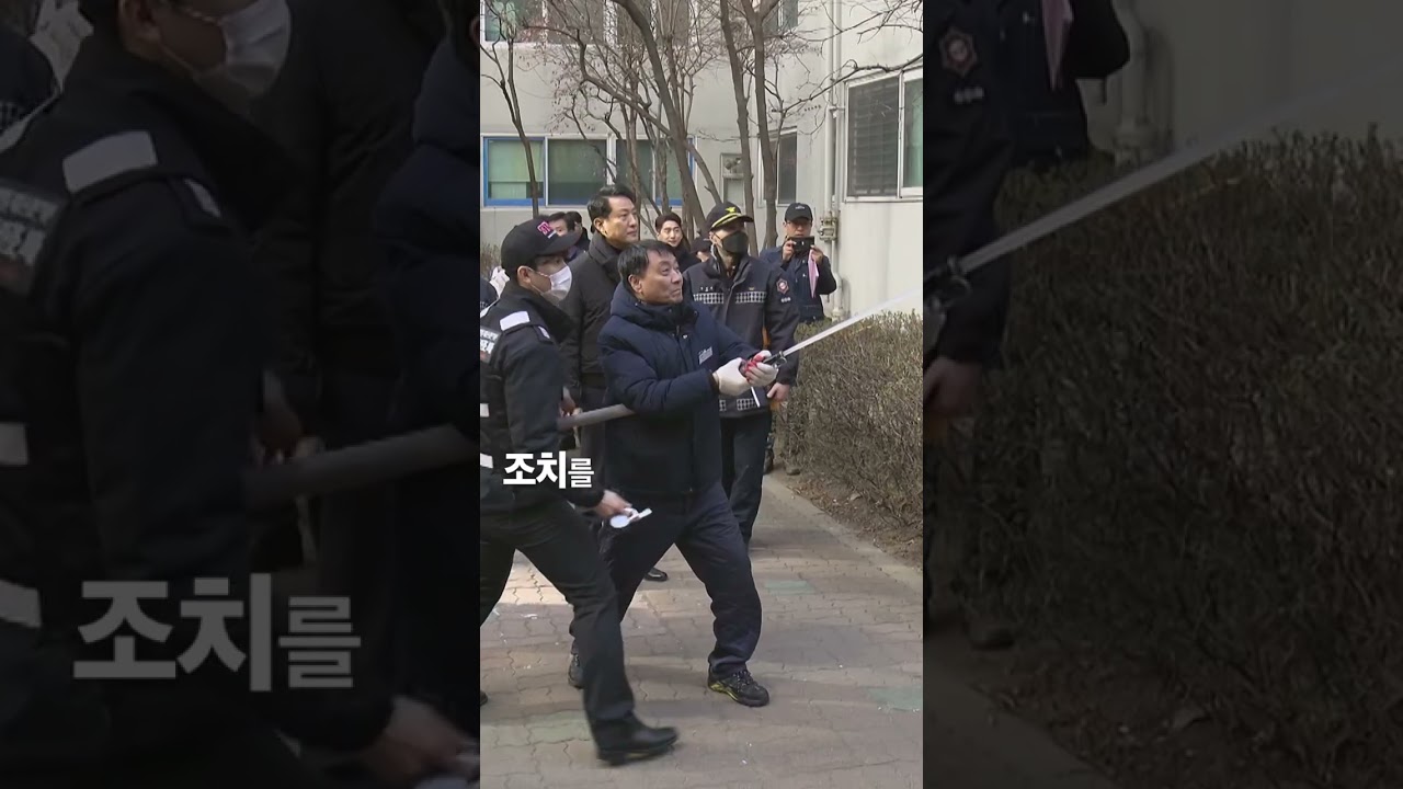 노후 아파트 화재, 다시는 없도록!! #현장점검 #화재예방 #오세훈 #shorts